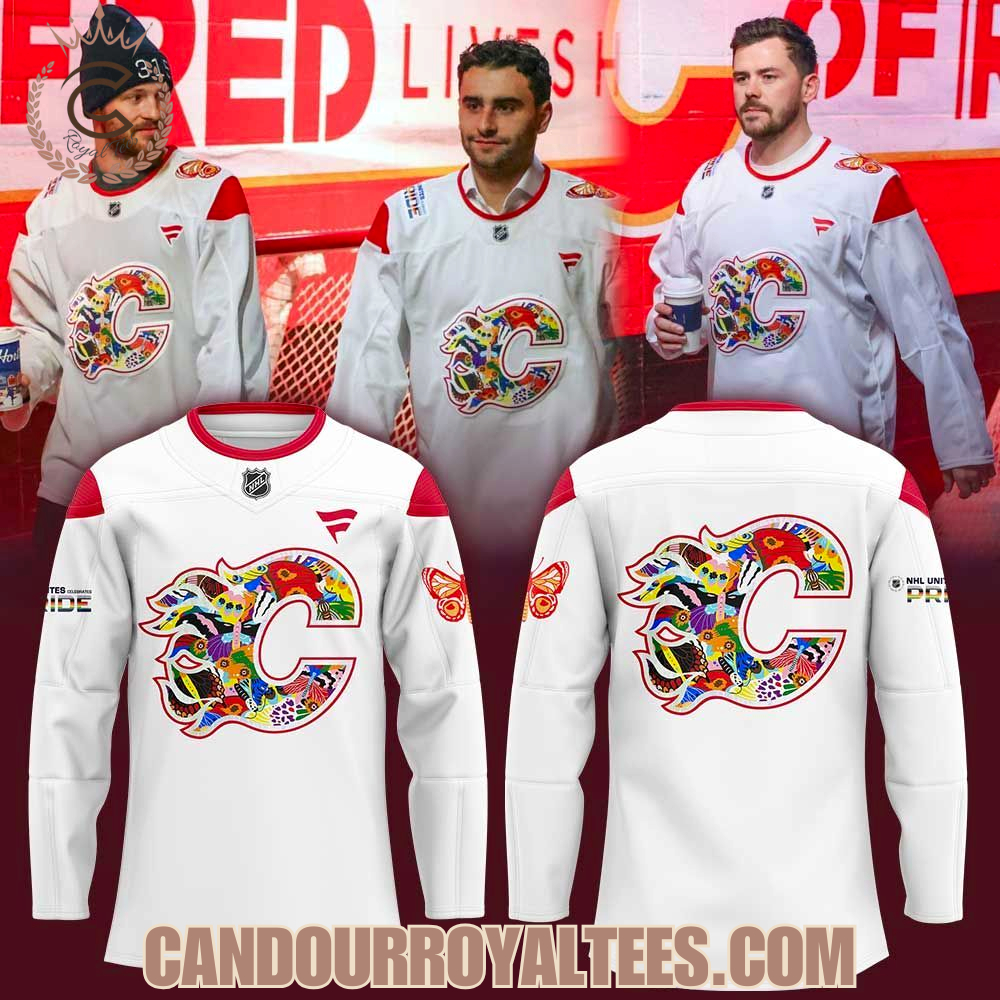Calgary Flames 2026 Pride Night Hockey Jersey