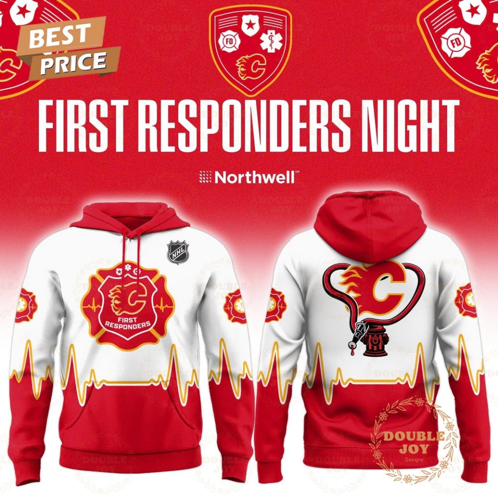 Calgary Flames First Responders 2026 Hoodie