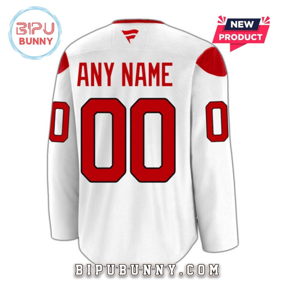 Canada 2025 Nations Face-Off Custom Second Hockey Jersey - Image 3