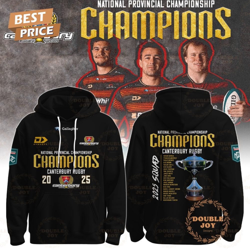 Canterbury Rugby Npc Champions 2025 T-Shirt, Hoodie - Image 2