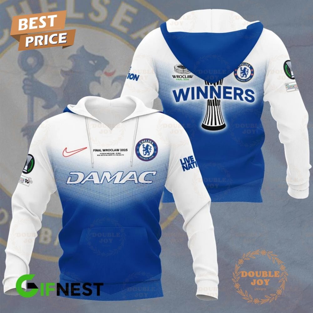 Chelsea Fc Final Wroclaw 2025 Winners T-Shirt, Hoodie - Image 2
