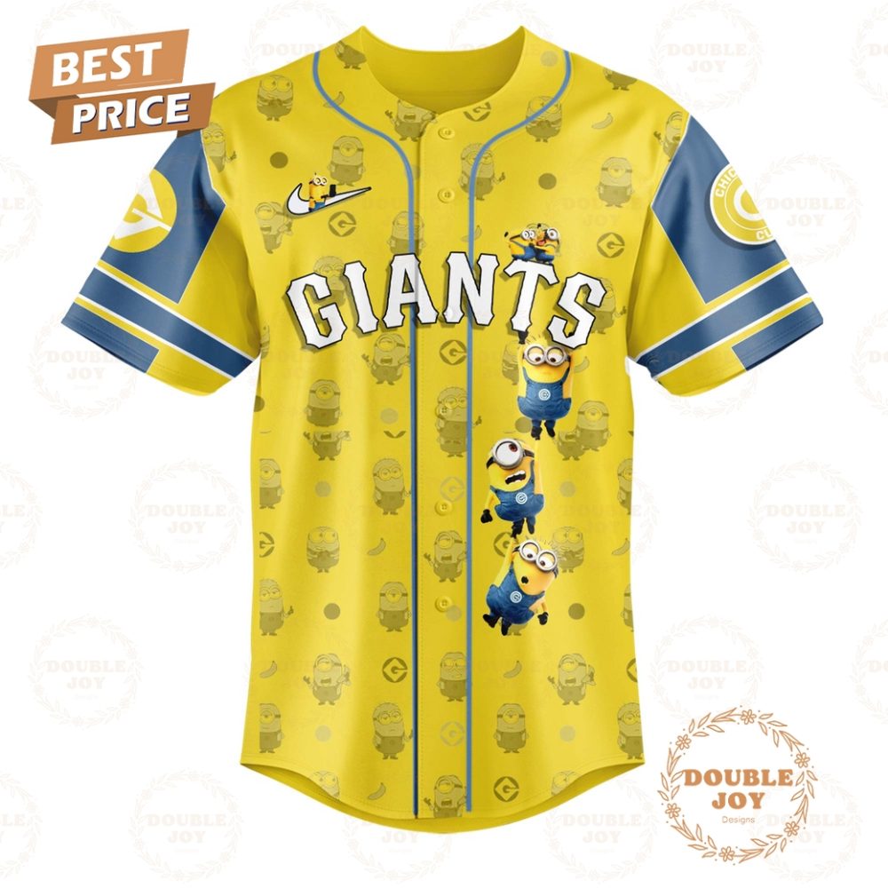 Chicago Cubs Minions 2025 Limited Edition Baseball Jersey - Image 2
