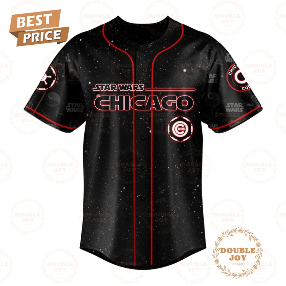 Chicago Cubs Star Wars 2025 Custom Name Limited Edition Baseball Jersey - Image 2