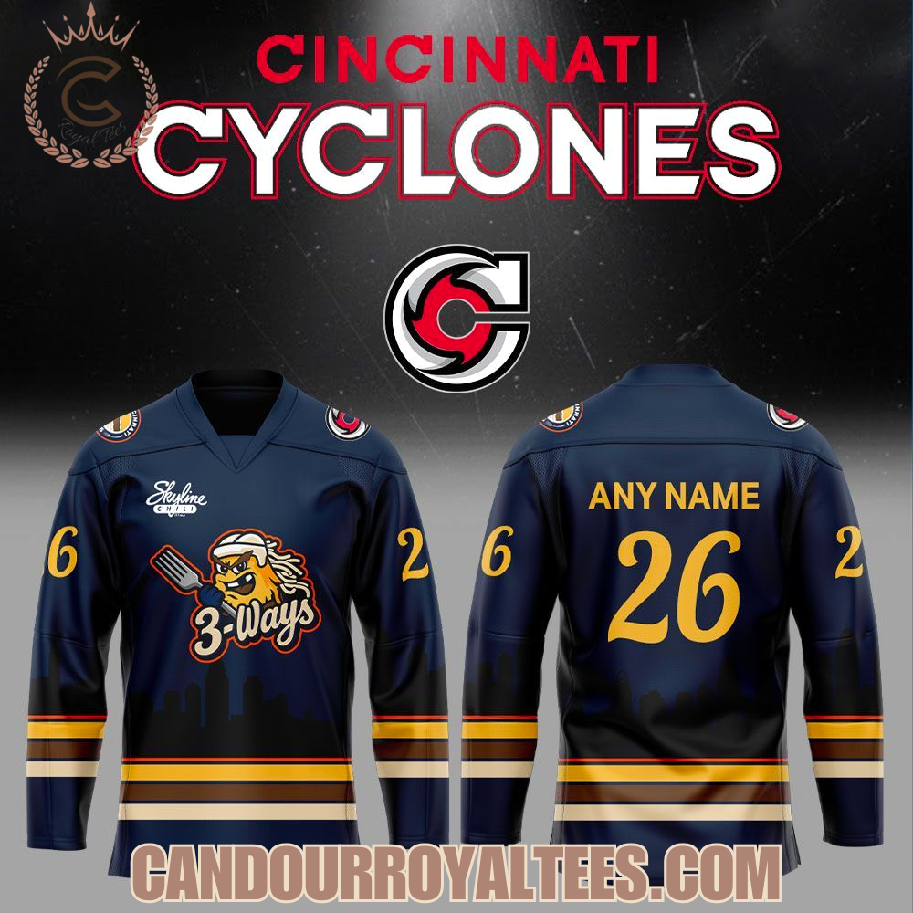 Cincinnati Cyclones 3-Ways 2026 Jersey