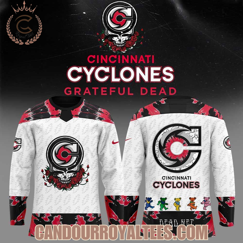 Cincinnati Cyclones Grateful Dead Night 2026 Hockey Jersey