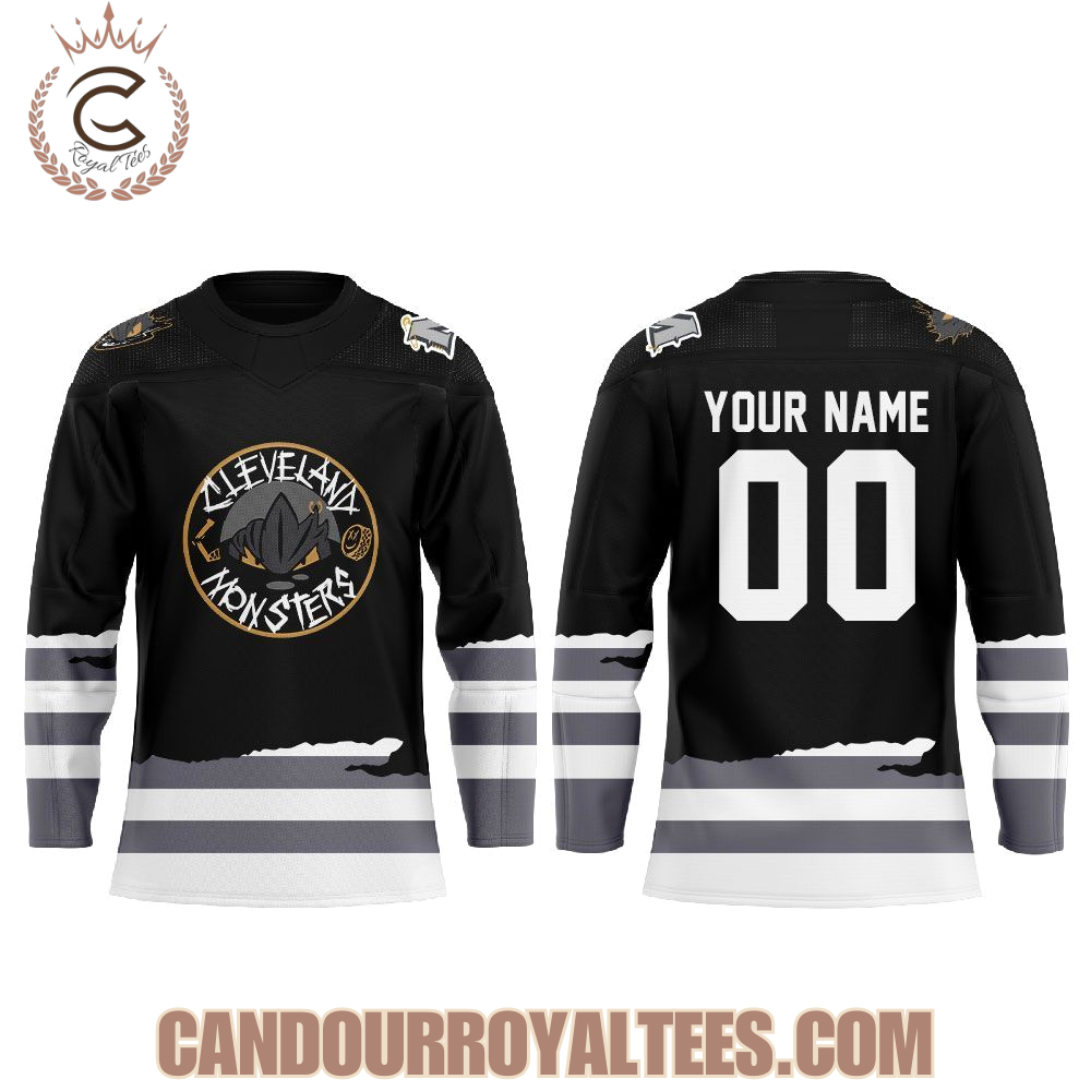Cleveland Monsters Emo Night 2026 Hockey Jersey - Image 2