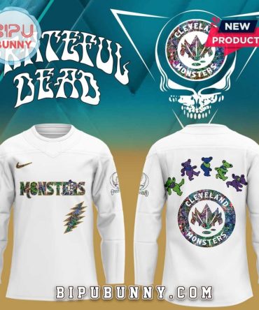 Cleveland Monsters Grateful Dead Night Hockey Jersey