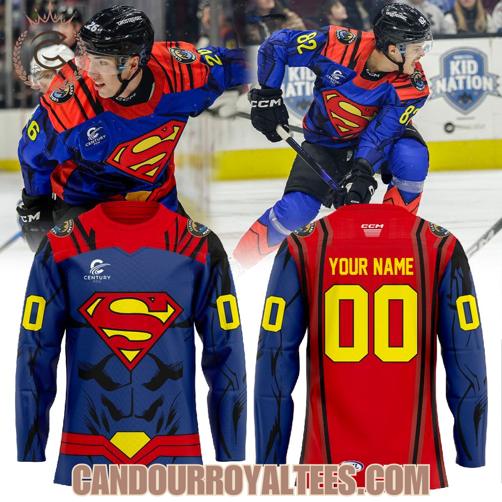 Cleveland Monsters It’S Our Superman Hockey Jersey