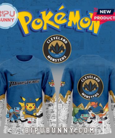 Cleveland Monsters X Pokémon Hockey Jersey