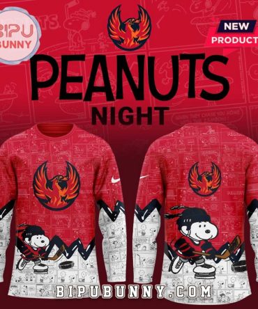 Coachella Valley Firebirds X Peanuts Hockey Jersey