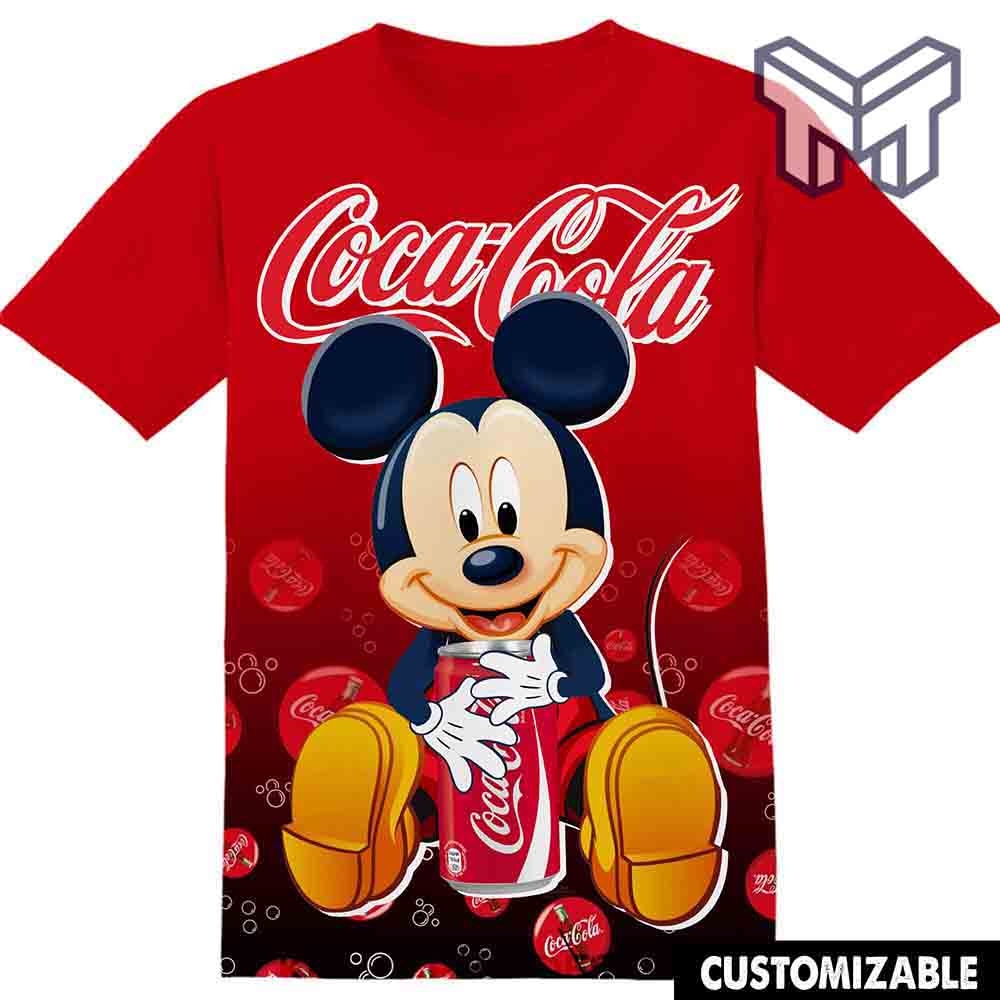 Coca Cola Disney Mickey 3D T-Shirt ,All Over 3D Printed Shirts