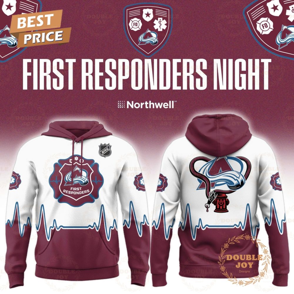 Colorado Avalanche First Responders 2026 Hoodie