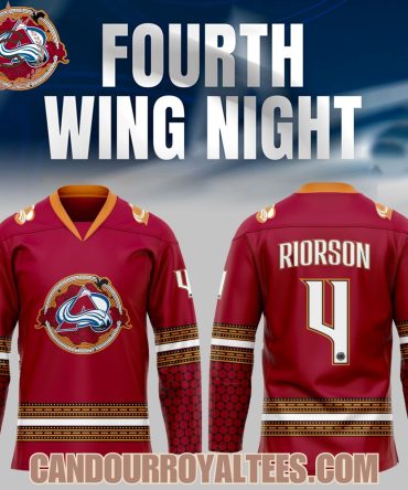 Colorado Avalanche Fourth Wing Night Jersey