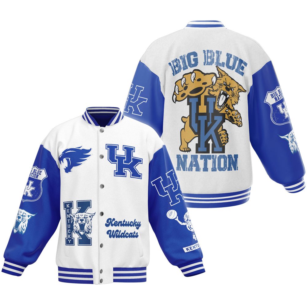 Kentucky Wildcats Ncaa New Bomber Baseball Jacket For Fan