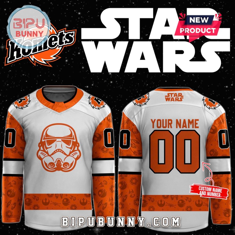 Custom Fort Wayne Komets X Star Wars Night Hockey Jersey - Image 2