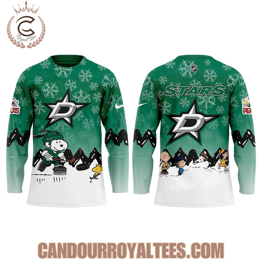 Dallas Stars X Snoopy And Peanuts Jersey - Image 2
