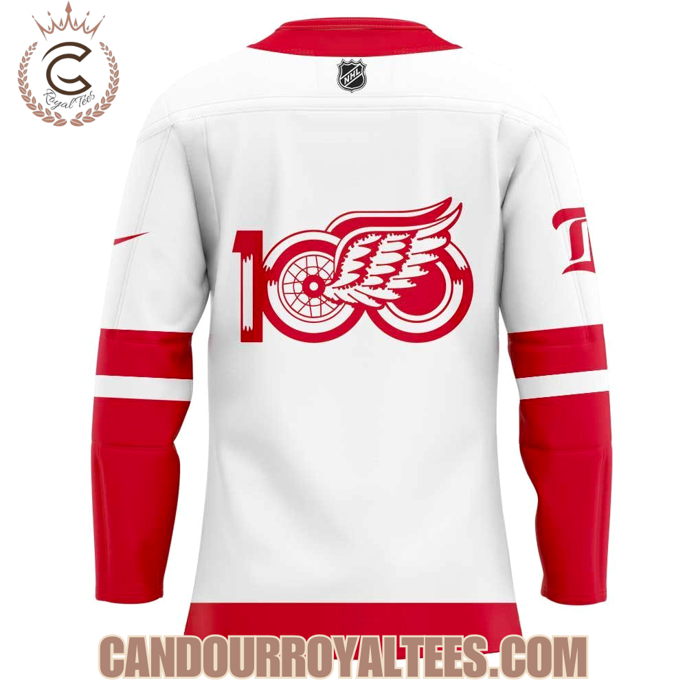 Detroit Red Wings Centennial Uniform Jersey - Image 3