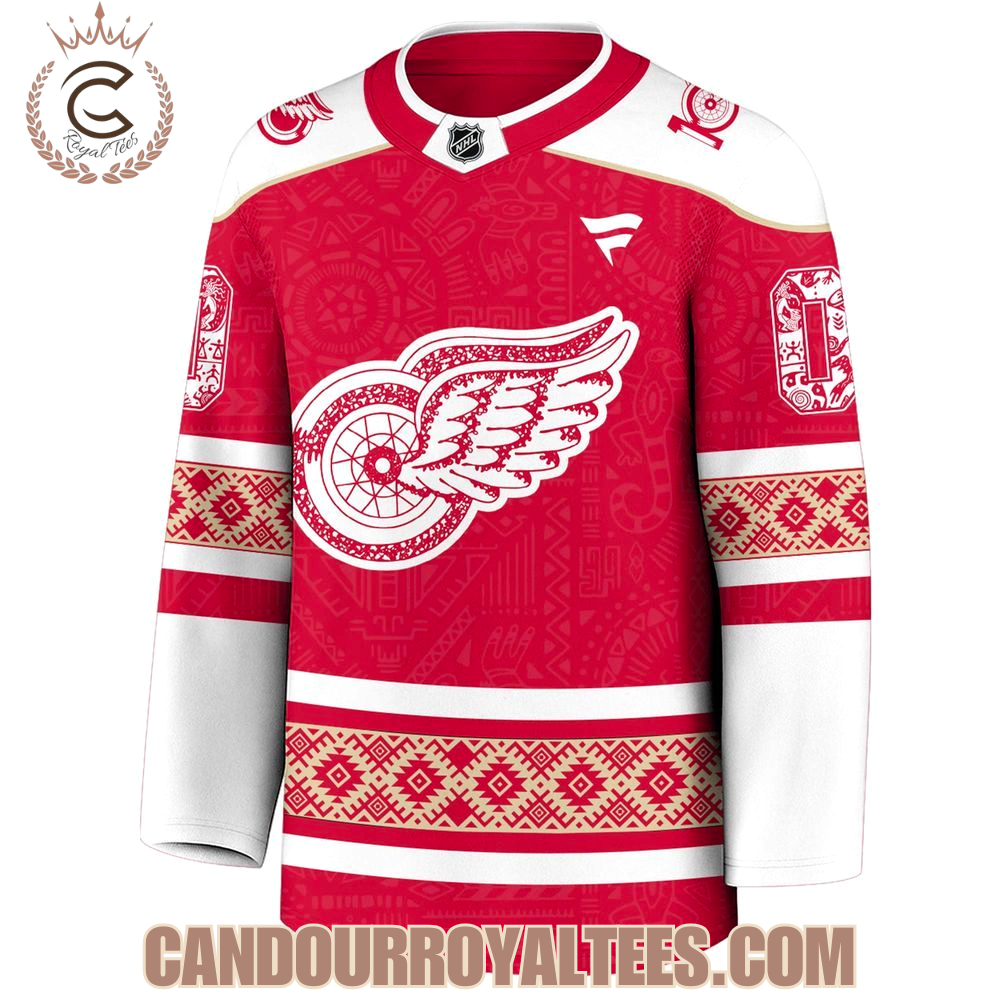 Detroit Red Wings Indigenous People Heritage Jersey - Image 2