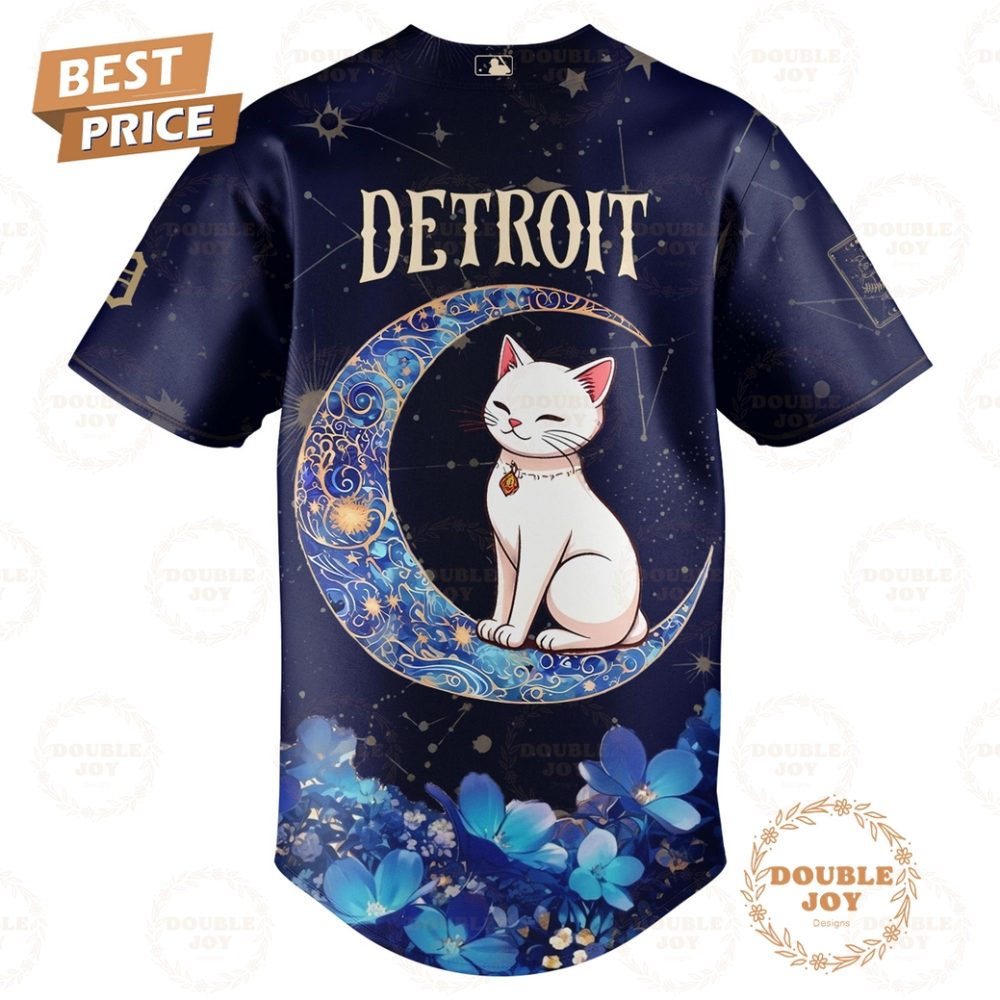 Detroit Tigers Cat Version Tarot 2025 Special Edition Baseball Jersey - Image 3