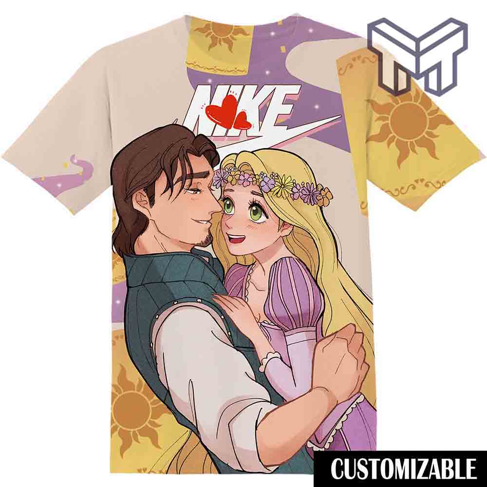 Disney Tangled Rapunzel And Eugene Tshirt 3D T-Shirt ,All Over 3D Printed Shirts