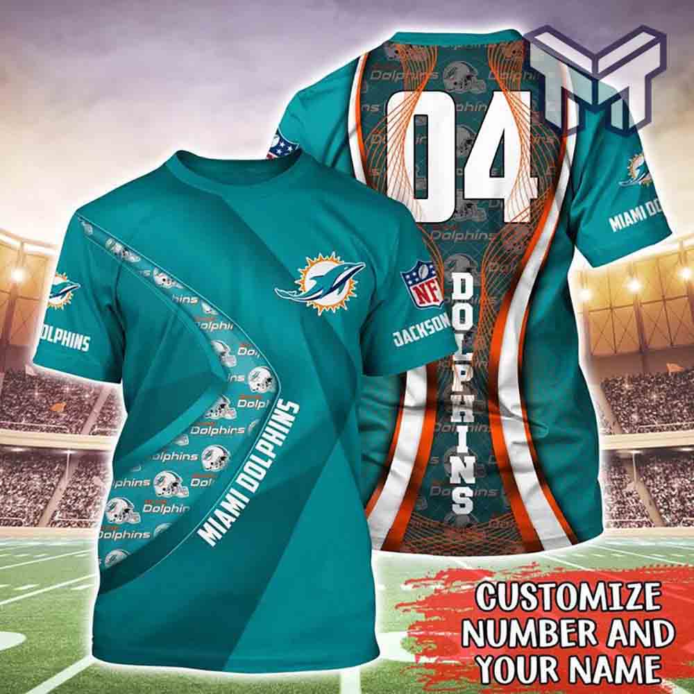Dolphins All Over 3D Printed Shirts - Image 2