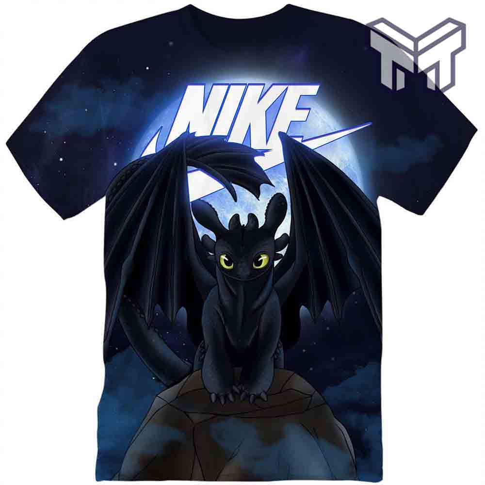 Dragon Gift For Toothless Fan 3D T-Shirt ,All Over 3D Printed Shirts - Image 2