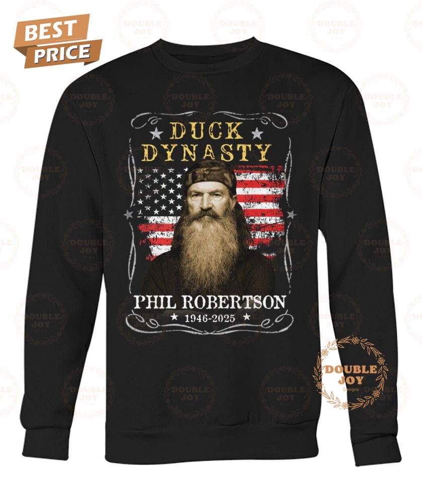 Duck Dynasty Phil Robertson 1946-2025 T-Shirt - Image 2