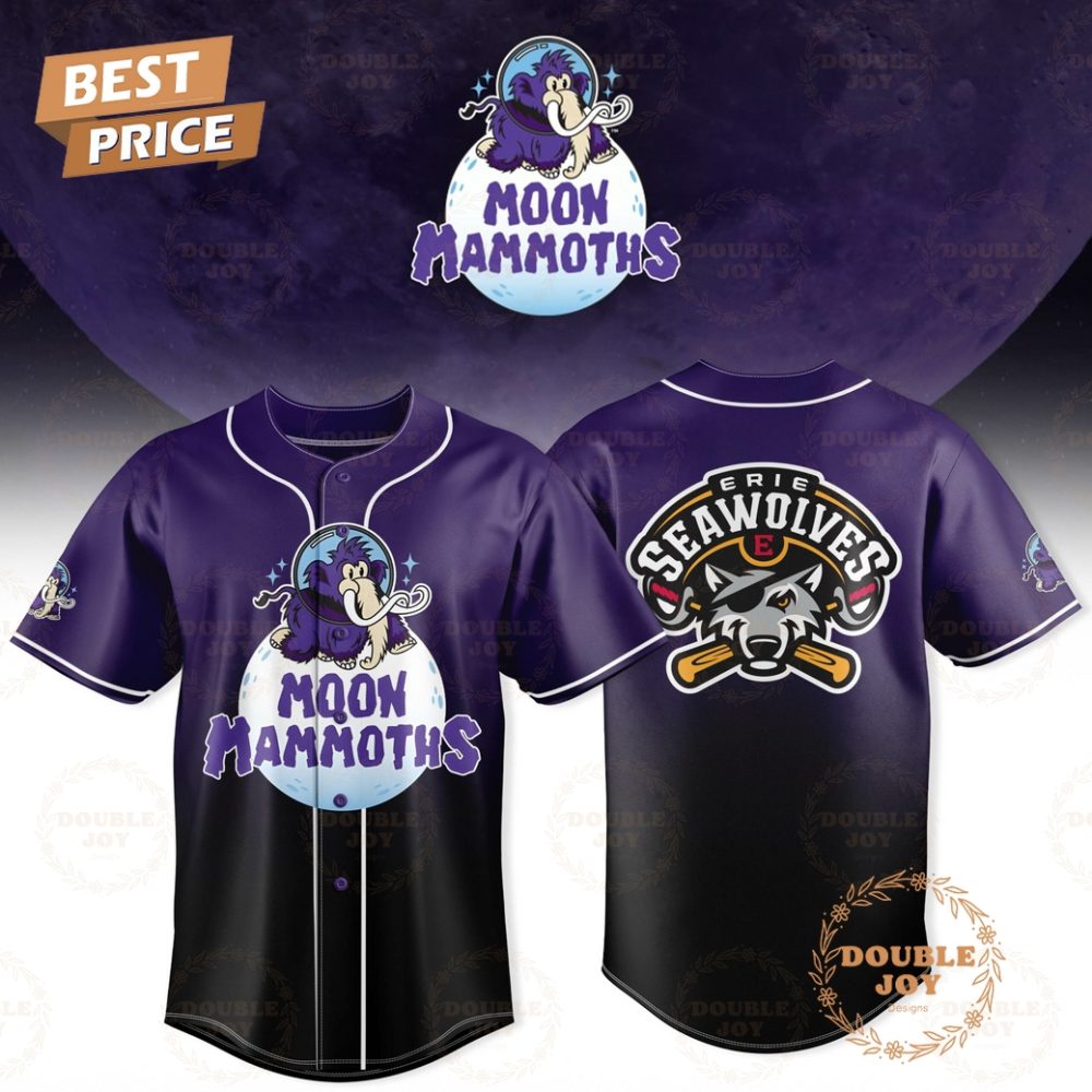 Erie Seawolves X Moon Mammoths 2025 Special Edition Baseball Jersey