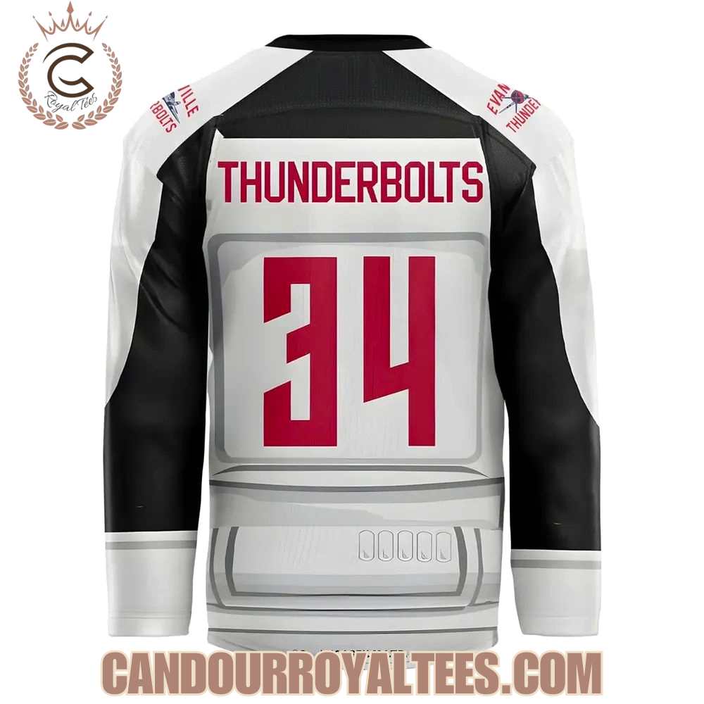 Evansville Thunderbolts 2026 Star Wars Night Jersey - Image 3