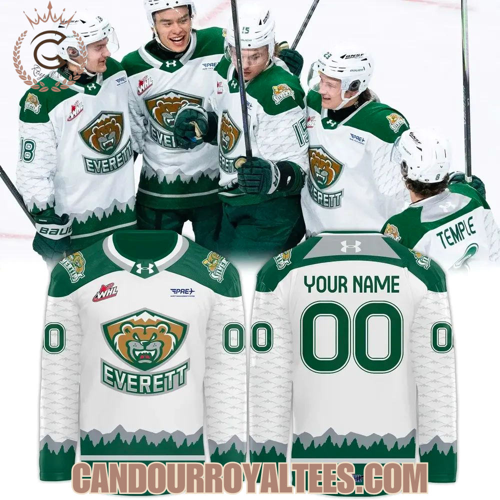 Everett Silvertips New 2025-2026 Special Edition Jersey