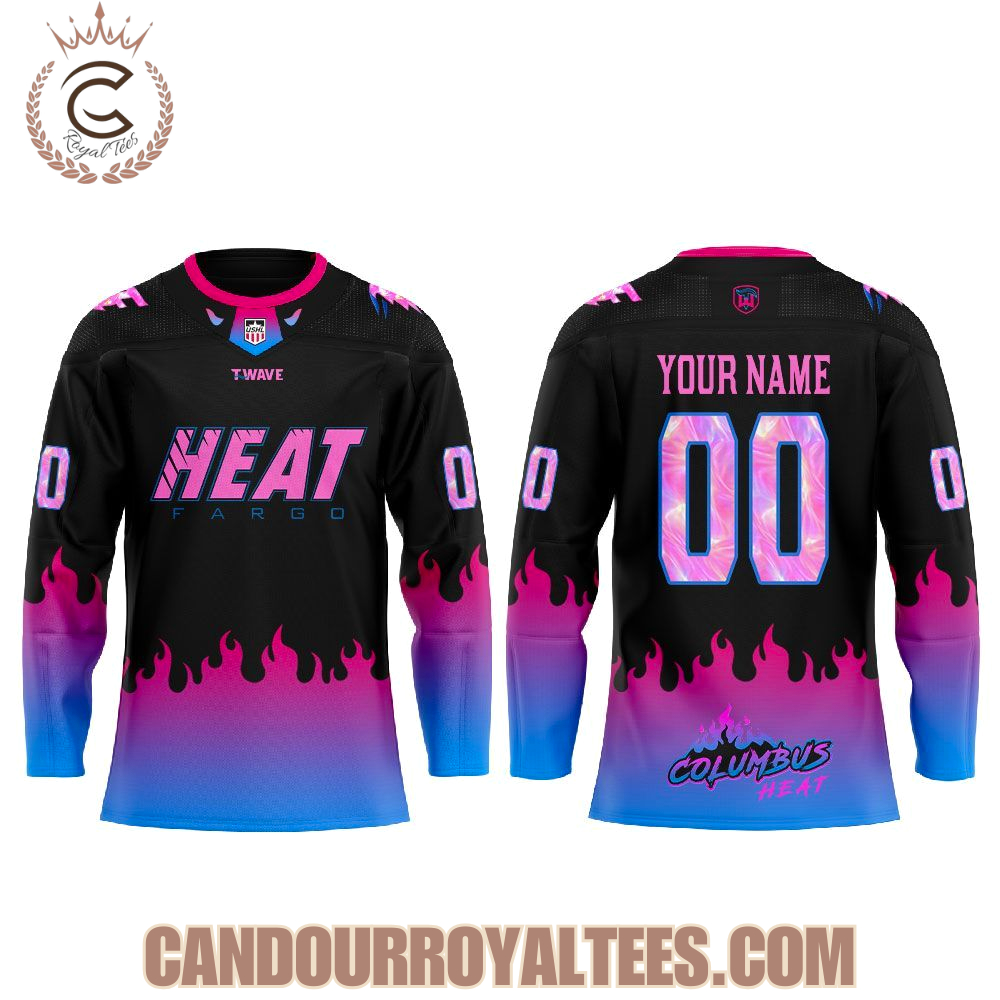 Fargo Force Introducing The Fargo Heat Hockey Jersey - Image 2