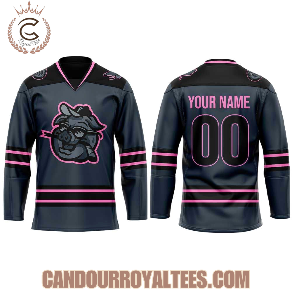 Fayetteville Marksmen Fatbacks Mode Uniform Hockey Jersey - Image 2