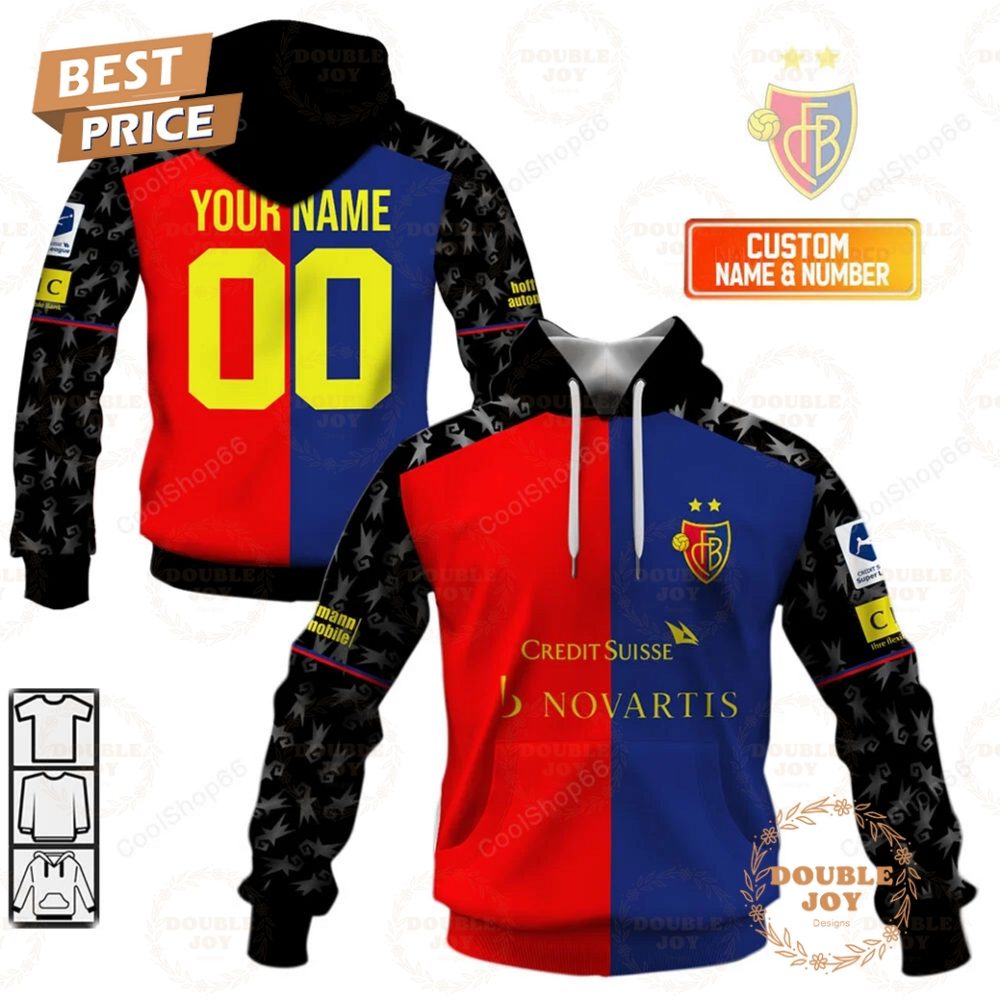 Fc Basel Jersey Style Hoodie
