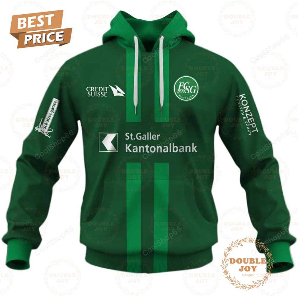 Fc St Gallen Jersey Style Hoodie - Image 2