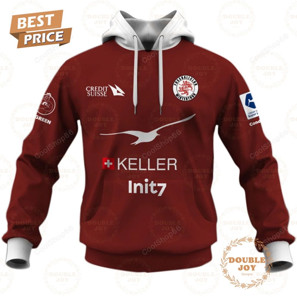Fc Winterthur Jersey Style Hoodie - Image 2