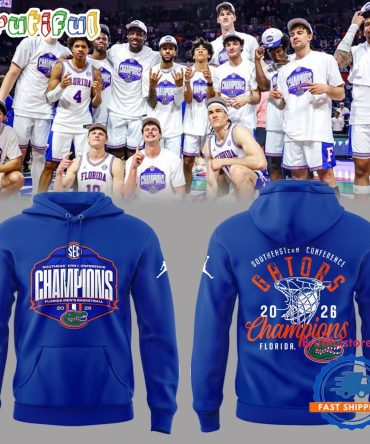 Florida Gators 2026 Men’S Basketball Champions Limited Edition Blue Hoodie