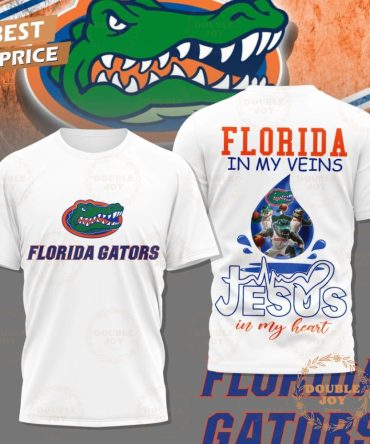 Florida Gators In My Veins Jesus In My Heart Limited Edition T-Shirt, Hoodie