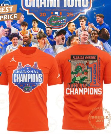 Florida Gators Ncaa Men'S Basketball National Champions 2025 T-Shirt, Hoodie - Orange