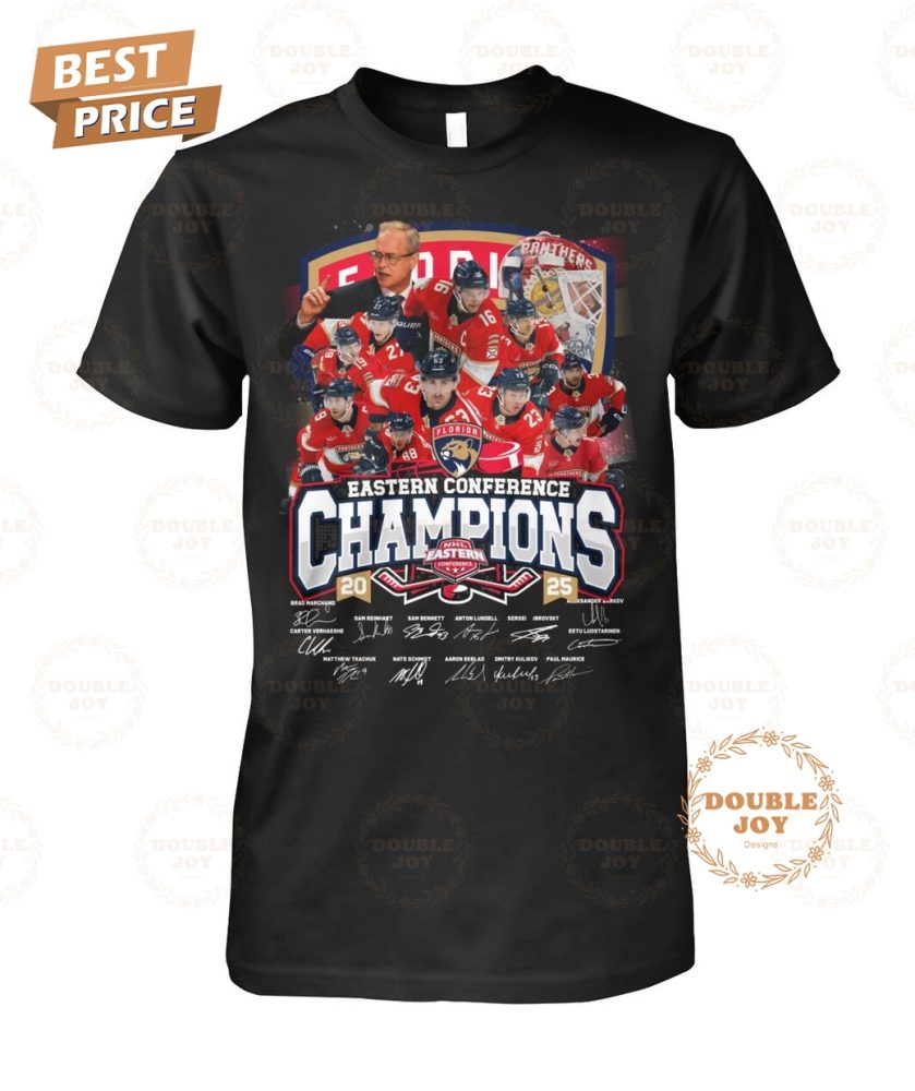 Florida Panthers Eastern Conference Champions 2025 T-Shirt