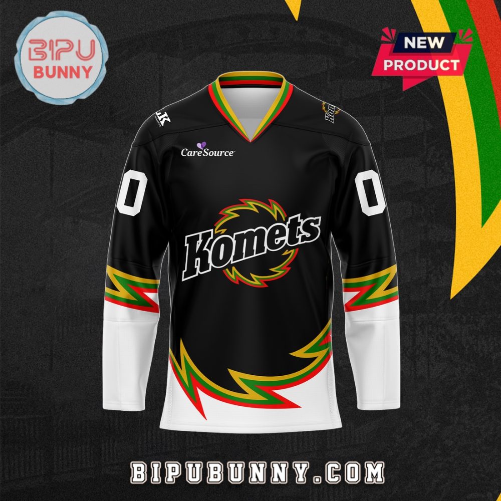 Fort Wayne Komets 2024 Mlk Night Hockey Jersey - Image 3