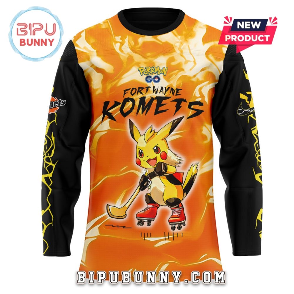 Fort Wayne Komets X Pokémon Go Hockey Jersey - Image 2