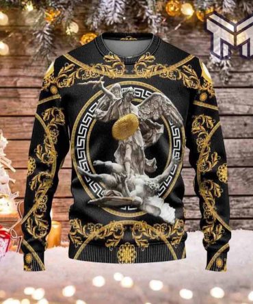 Gianni Versace 3D Ugly Sweater Luxury Brand Clothing Clothes Outfit