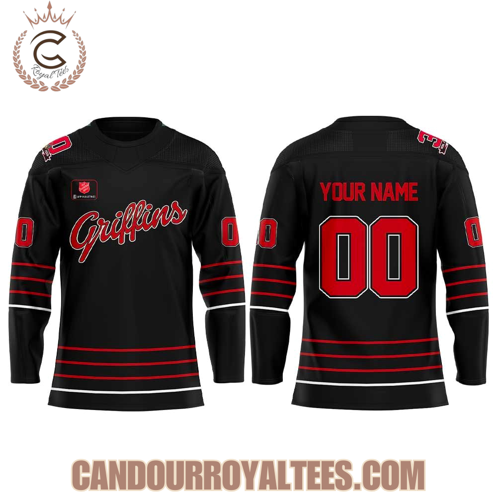 Grand Rapids Griffins Red Kettle Uniform Jersey - Image 2