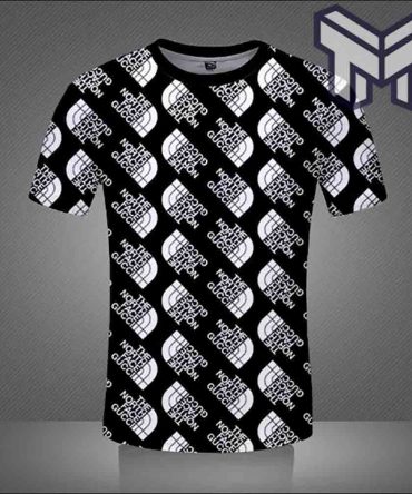 Gucci Shirt, Gucci The North Face Black Premium Outfit Luxury Brand T-Shirt For Men Women
