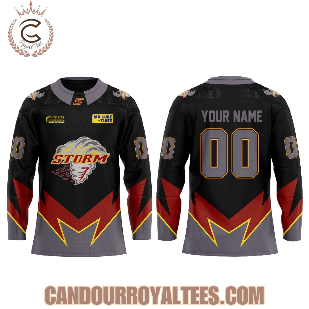 Guelph Storm Indspire Night Commemorative 2026 Hockey Jersey - Image 2