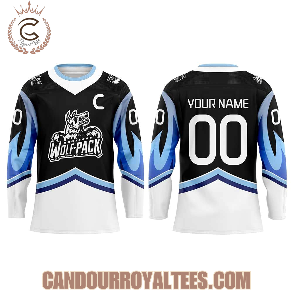 Hartford Wolf Pack Glow Night 2026 Hockey Jersey - Image 2