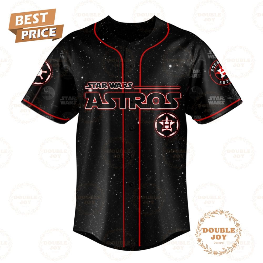 Houston Astros Star Wars 2025 Custom Name Limited Edition Baseball Jersey - Image 2