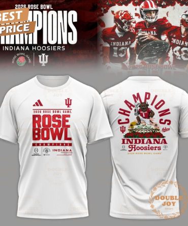Indiana Hoosiers Rose Bowl Game Champions 2026 T-Shirt, Hoodie
