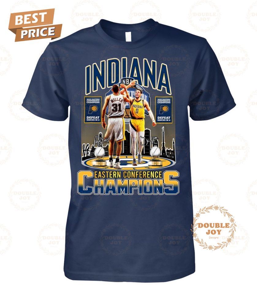 Indiana Pacers Eastern Conference Champions Special Edition T-Shirt