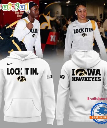 Iowa Hawkeyes Women'S Basketball Special 2026 Lock It In Hoodie